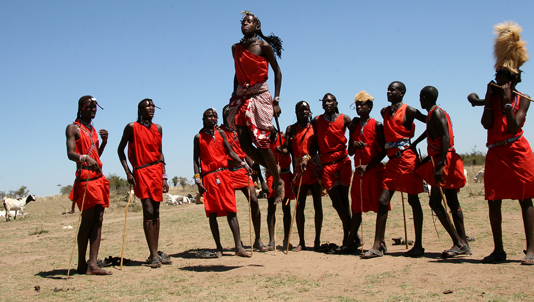 Miembros de los Masai en Kenya | Foto © A. Bedia