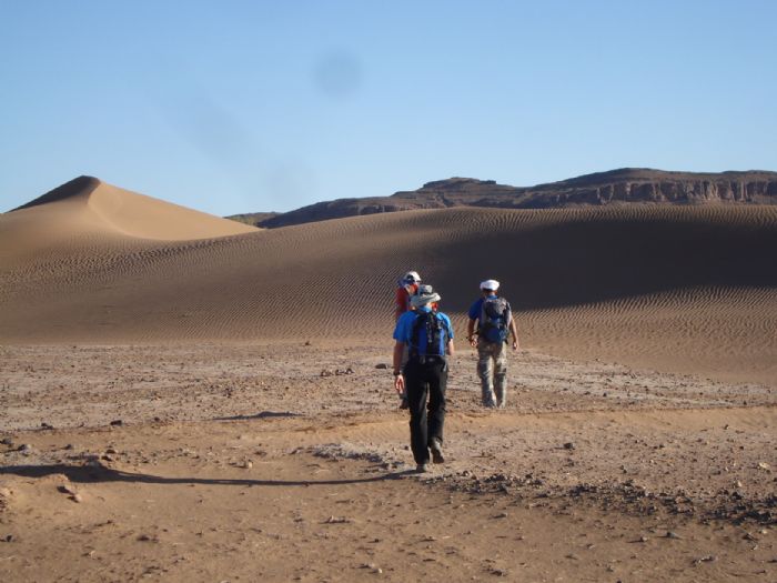 Senderismo en el valle del Draa