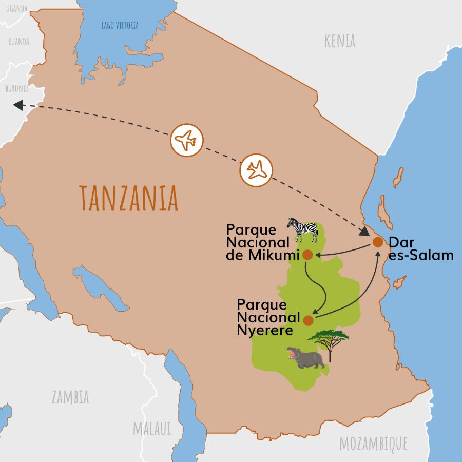 Tanzania + Sur Express