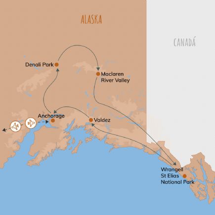 Alaska + Expedición Denali