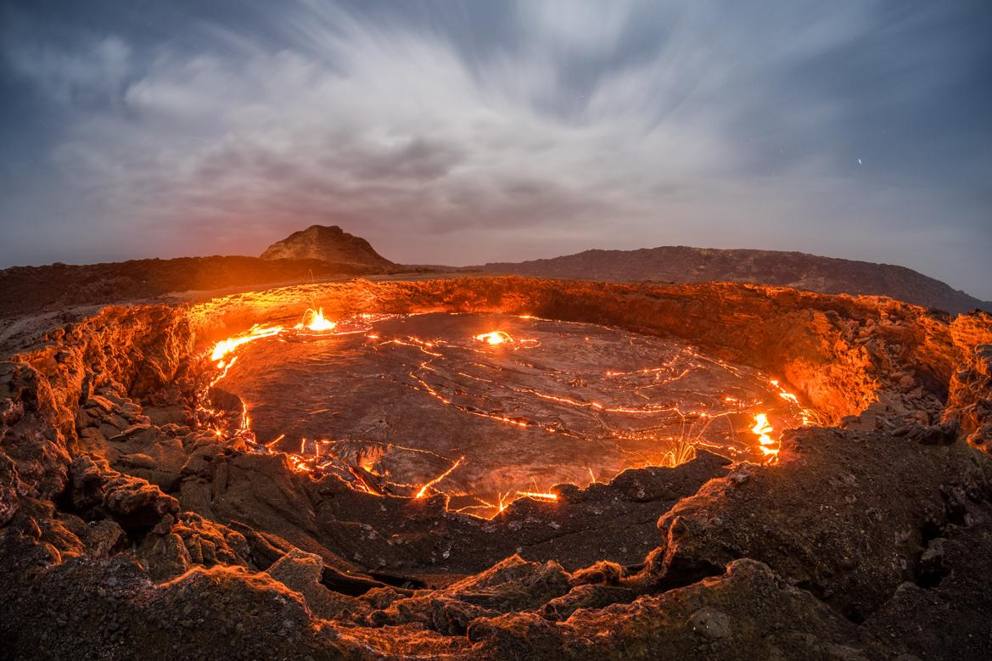 Erta Ale. El volcán más antiguo del mundo ©Viajes Tuareg