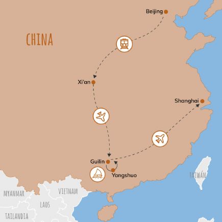 China + Easy China. Pekín, Xi’an, Guilin y Shanghai