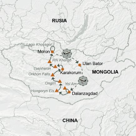 Mongolia + Festival de Naadam, Gobi y Lago Khovsgol