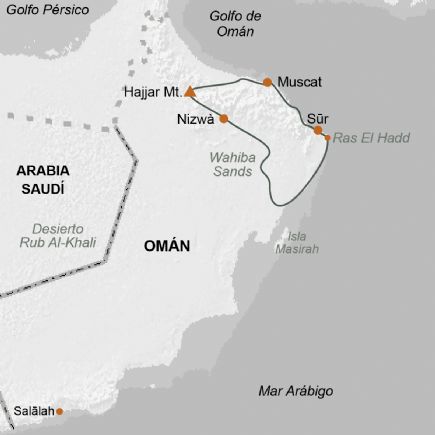Omán + El secreto de Arabia y la isla de Masirah
