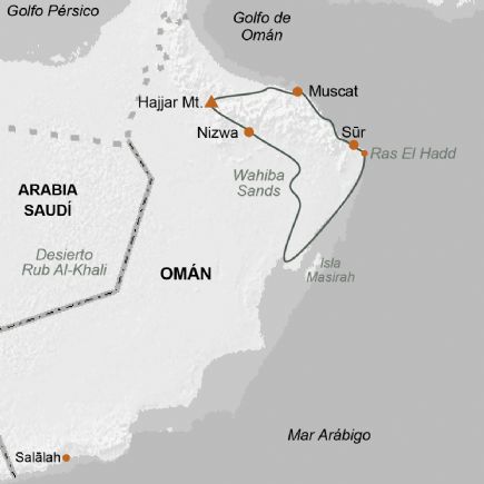 Omán + El secreto de Arabia 