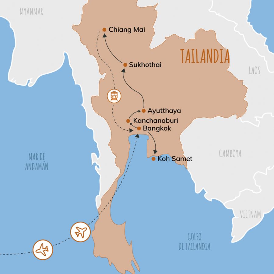 Tailandia + Aventura, Historia y Naturaleza especial - Fin de Año 2025