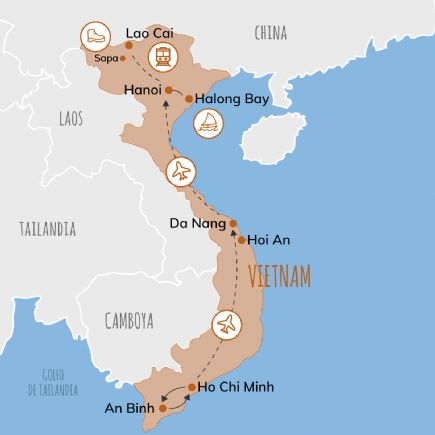 Vietnam + Minorías del norte y Sur de Vietnam
