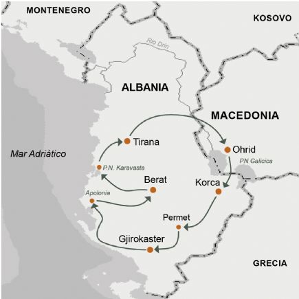 Albania y Macedonia + Ruta cultural y activa por Albania y Macedonia. Especial fin de año