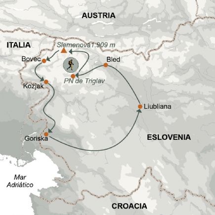 Eslovenia + Trekking por los Alpes Julianos