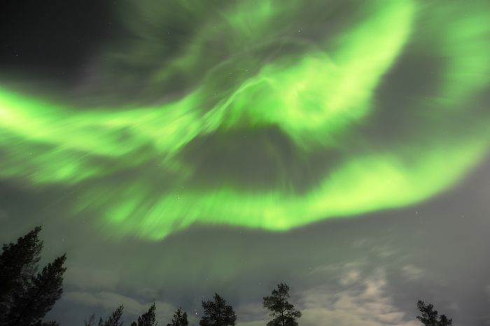 Auroras boreales en Finlandia | Autor JM Prat