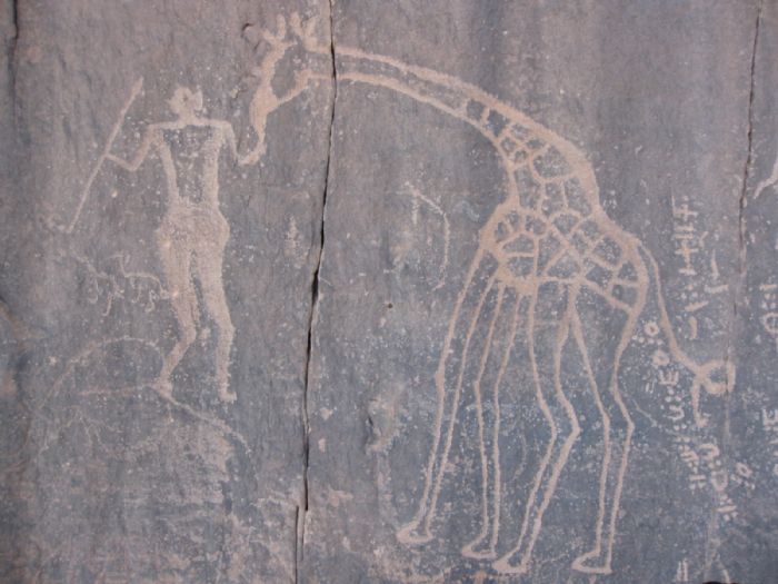 Pinturas rupestres en el desierto | Archivo Tuareg