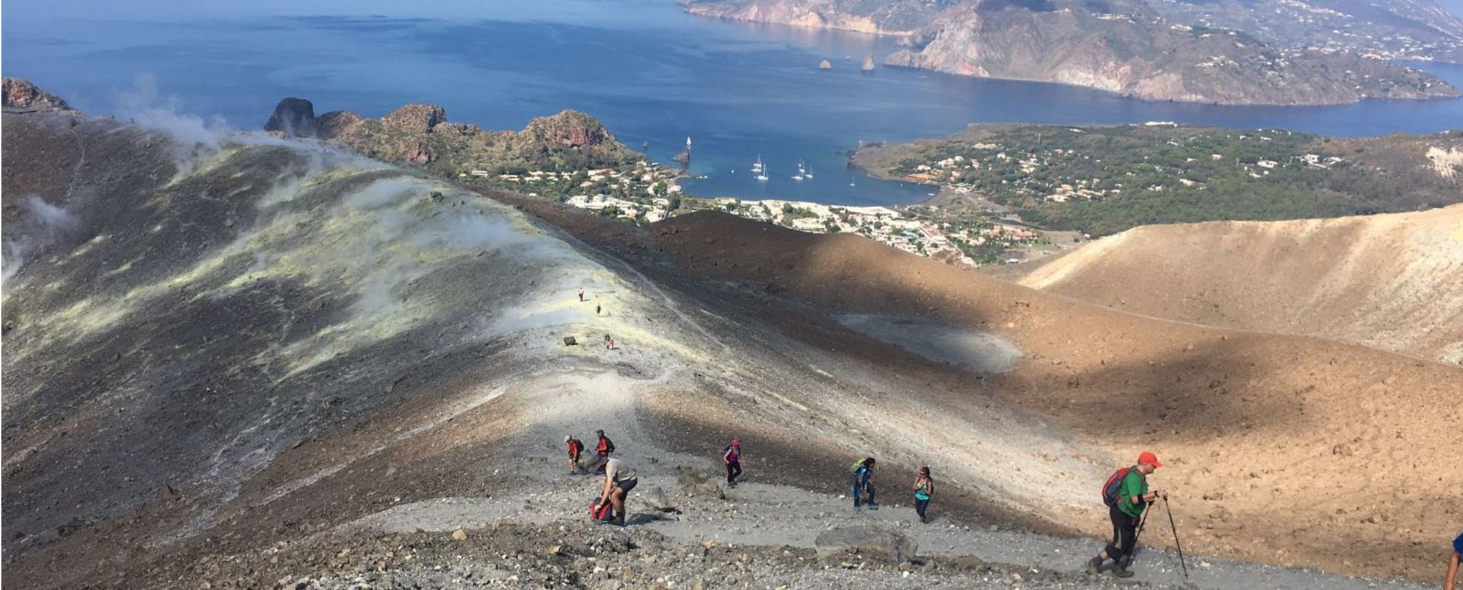 Autor foto: Montse Arbos - Senderismo en los volcanes de Sicilia e Islas Eolias