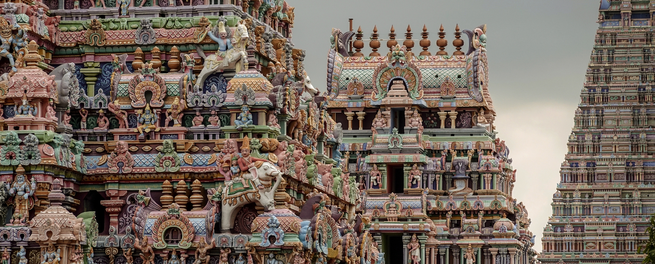 India-El Sur. Estados de Tamil Nadu, Kerala y Karnataka