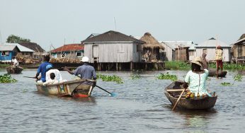 Así es la ciudad de Ganvié que se levanta sobre las aguas del Lago Nokoué en Benin