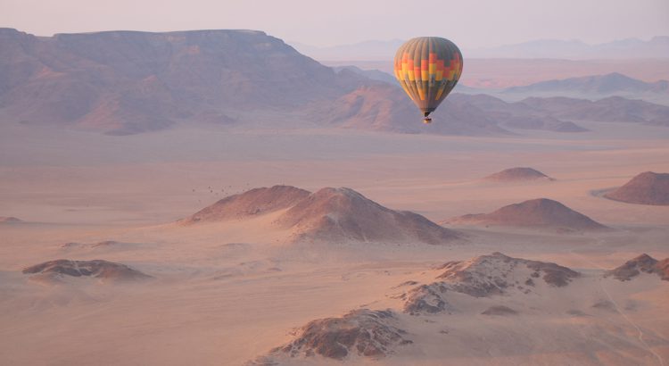 Desierto del Namib en Globo | Foto © Emilio Serrano