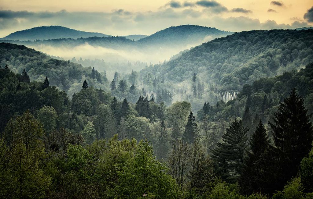 Amanecer en Plitvice | Foto © Iñaki Landa
