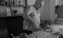 Taberna en Vlore (Albania). Foto: Manuel Guinarte